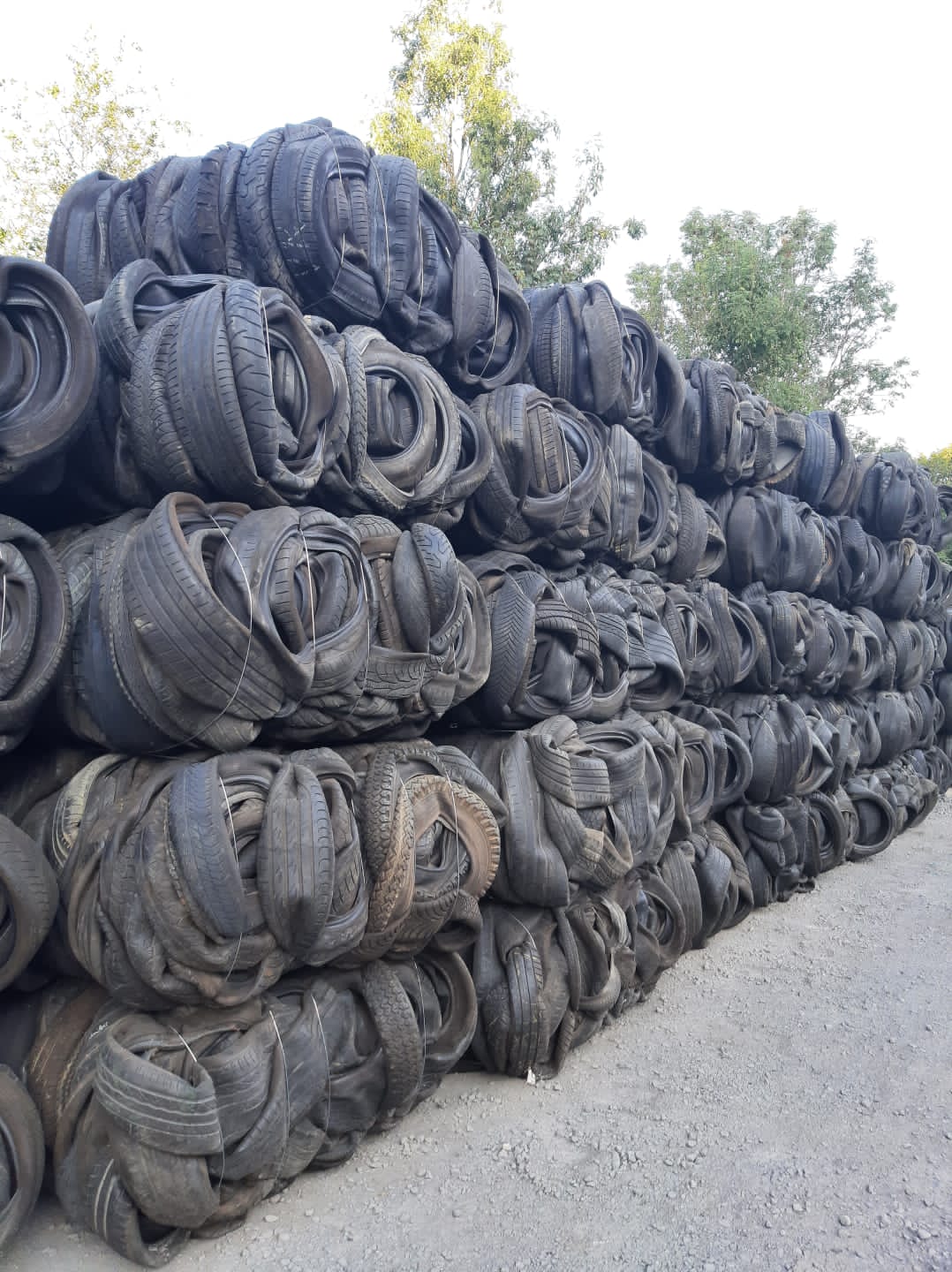 Bales Tyre Scrap In Spain